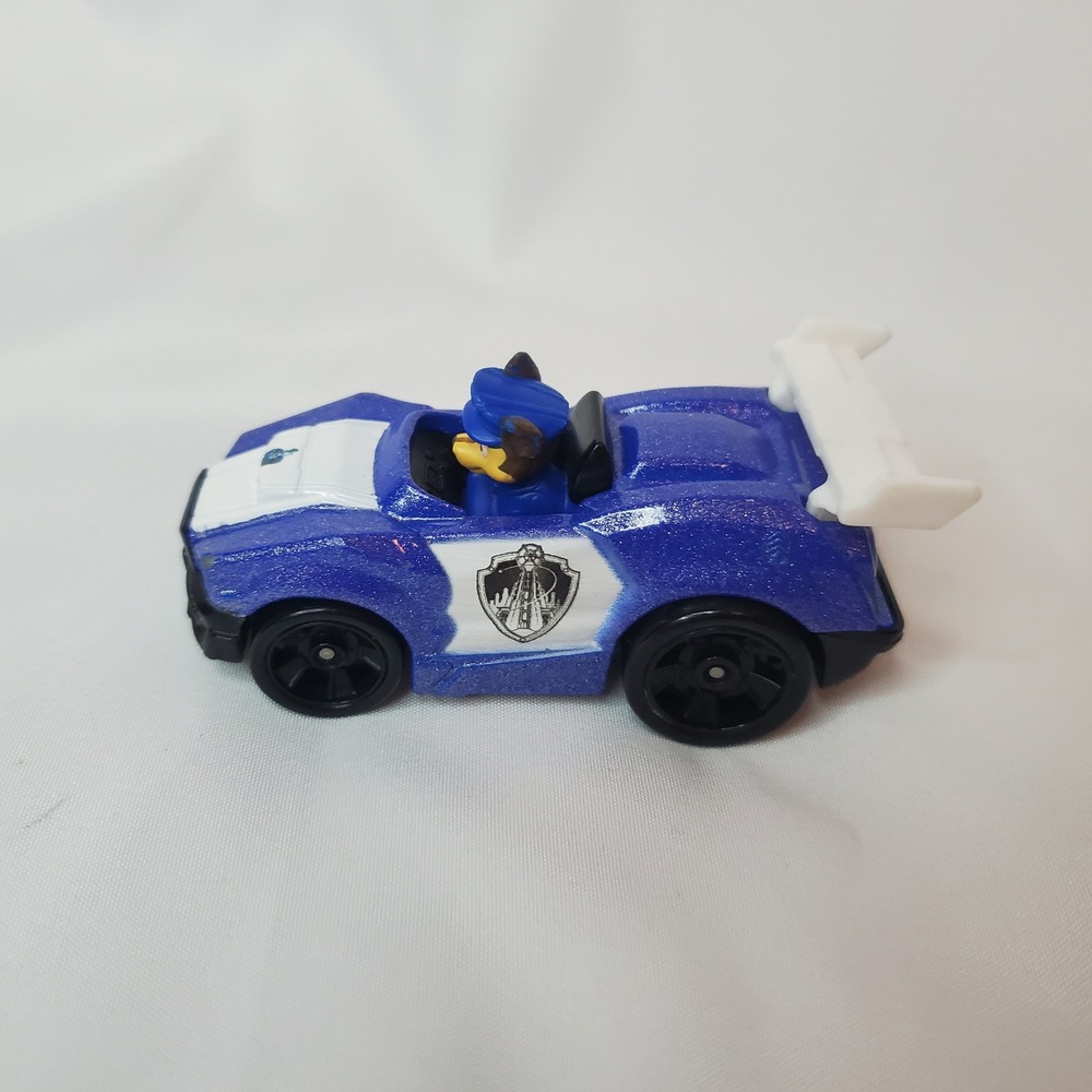 Paw Patrol Chase Racer Vehicle Toy Car Blue White‎ Kids Pretend Play